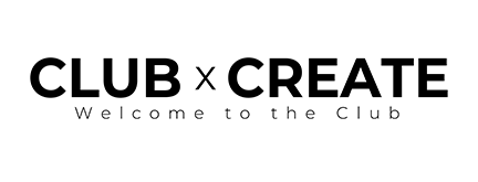 Club and Create Welcome to the Club logo