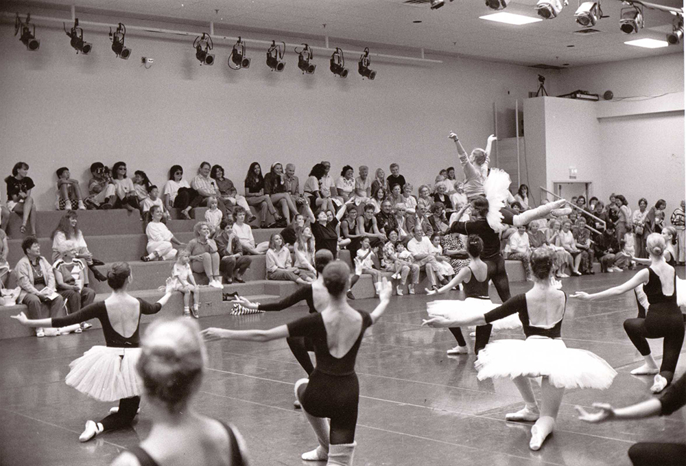 Dance Demonstration at the RWB Open House September 1990