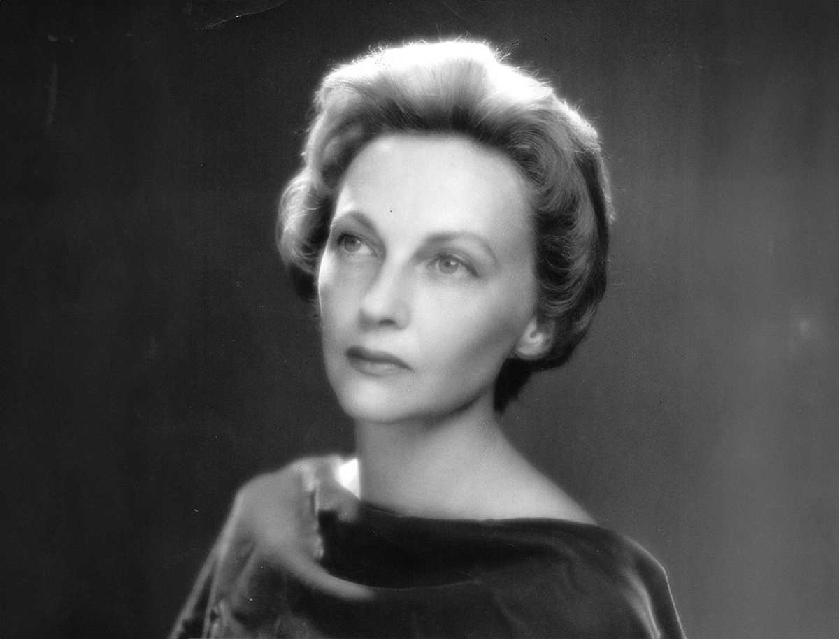 a black and white head shot of Jean Mackenzie, a middle age white woman with short hair